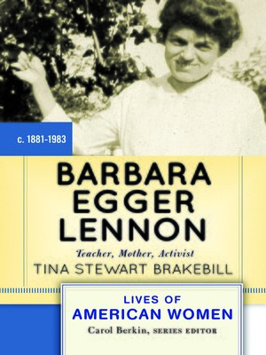 cover image of Barbara Egger Lennon